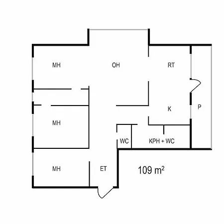 Iso Luksushuoneisto Forssan Kattojen Yllae Apartament *